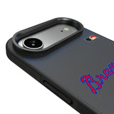 Atlanta Braves Home 2012 - Cooperstown Collection Linen Bump Phone Case for Apple iPhone