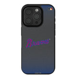 Atlanta Braves Home 2012 - Cooperstown Collection Linen Bump Phone Case for Apple iPhone