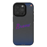 Atlanta Braves Home 2012 - Cooperstown Collection Linen Bump Phone Case for Apple iPhone