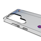 Atlanta Braves Home 2012 - Cooperstown Collection Linen Clear Phone Case for Samsung Galaxy