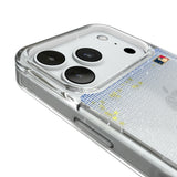 Atlanta Braves Home 2012 - Cooperstown Collection Linen Glitter Phone Case for Apple iPhone