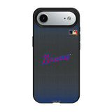 Atlanta Braves Home 2012 - Cooperstown Collection Linen MagSafe Compatible Phone Case for Apple iPhone