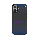 Atlanta Braves Home 2012 - Cooperstown Collection Linen MagSafe Compatible Phone Case for Apple iPhone