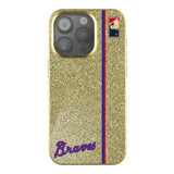 Atlanta Braves Home 2012 - Cooperstown Collection Sidebar Bling Phone Case for Apple iPhone