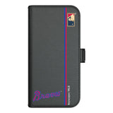 Atlanta Braves Home 2012 - Cooperstown Collection Sidebar Folio 2.0 Case for Apple iPhone