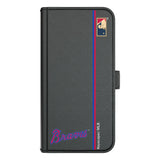 Atlanta Braves Home 2012 - Cooperstown Collection Sidebar Folio 2.0 Case for Apple iPhone