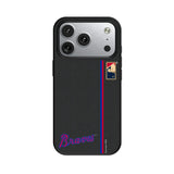 Atlanta Braves Home 2012 - Cooperstown Collection Sidebar MagSafe Compatible Phone Case for Apple iPhone