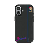 Atlanta Braves Home 2012 - Cooperstown Collection Sidebar MagSafe Compatible Phone Case for Apple iPhone