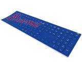 Atlanta Braves Home 2012 - Cooperstown Collection Solid Curved Wireless Keyboard