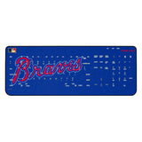 Atlanta Braves Home 2012 - Cooperstown Collection Solid Wireless USB Keyboard
