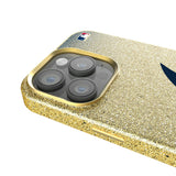 Atlanta Braves Linen Bling Phone Case for Apple iPhone