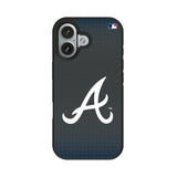 Atlanta Braves Linen Bump Phone Case for Apple iPhone
