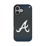 Atlanta Braves Linen Bump Phone Case for Apple iPhone