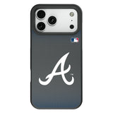 Atlanta Braves Linen Bump Phone Case for Apple iPhone