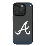 Atlanta Braves Linen Bump Phone Case for Apple iPhone