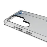 Atlanta Braves Linen Clear Phone Case for Samsung Galaxy