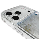 Atlanta Braves Linen Glitter Phone Case for Apple iPhone