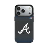 Atlanta Braves Linen MagSafe Compatible Phone Case for Apple iPhone