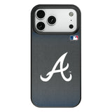 Atlanta Braves Linen MagSafe Compatible Phone Case for Apple iPhone