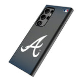 Atlanta Braves Linen MagSafe Compatible Phone Case for Samsung Galaxy