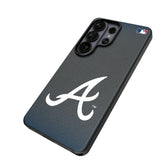 Atlanta Braves Linen MagSafe Compatible Phone Case for Samsung Galaxy