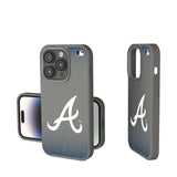 Atlanta Braves Linen Soft Touch Phone Case for Apple iPhone