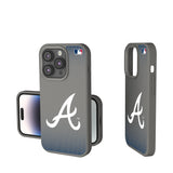 Atlanta Braves Linen Soft Touch Phone Case for Apple iPhone