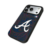Atlanta Braves Paisley MagSafe Compatible Phone Case for Apple iPhone