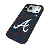 Atlanta Braves Paisley MagSafe Compatible Phone Case for Apple iPhone
