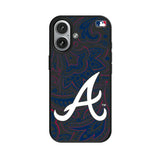 Atlanta Braves Paisley MagSafe Compatible Phone Case for Apple iPhone