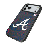 Atlanta Braves Paisley MagSafe Compatible Phone Case for Apple iPhone