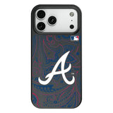 Atlanta Braves Paisley MagSafe Compatible Phone Case for Apple iPhone