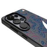 Atlanta Braves Paisley MagSafe Compatible Phone Case for Samsung Galaxy
