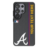 Atlanta Braves Personalized Sidebard MagSafe Compatible Phone Case for Samsung Galaxy