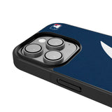 Atlanta Braves Personalized Stripe Bump Phone Case for Apple iPhone