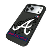 Atlanta Braves Personalized Tilt Bump Phone Case for Apple iPhone