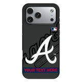 Atlanta Braves Personalized Tilt Bump Phone Case for Apple iPhone