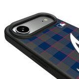 Atlanta Braves Plaid MagSafe Compatible Phone Case for Apple iPhone