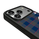 Atlanta Braves Plaid MagSafe Compatible Phone Case for Apple iPhone