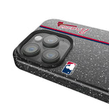 Atlanta Braves Sidebar Black Bling Phone Case for Apple iPhone