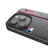 Atlanta Braves Sidebar Black Bling Phone Case for Apple iPhone