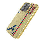 Atlanta Braves Sidebar Bling Phone Case for Apple iPhone