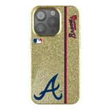 Atlanta Braves Sidebar Bling Phone Case for Apple iPhone