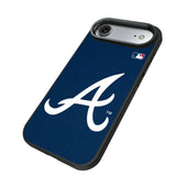 Atlanta Braves Solid Bump Phone Case for Apple iPhone