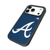 Atlanta Braves Solid Bump Phone Case for Apple iPhone