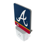 Atlanta Braves Stripe Night Light 2-Pack
