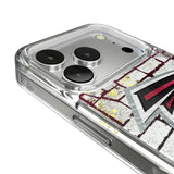 Atlanta Falcons Brick Glitter Phone Case for Apple iPhone