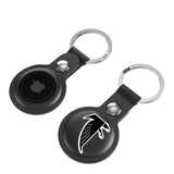Atlanta Falcons Classic Insignia Black Airtag Holder 2-Pack