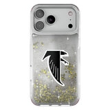 Atlanta Falcons Classic Linen Glitter Phone Case for Apple iPhone