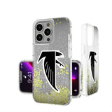 Atlanta Falcons Classic Linen Glitter Phone Case for Apple iPhone